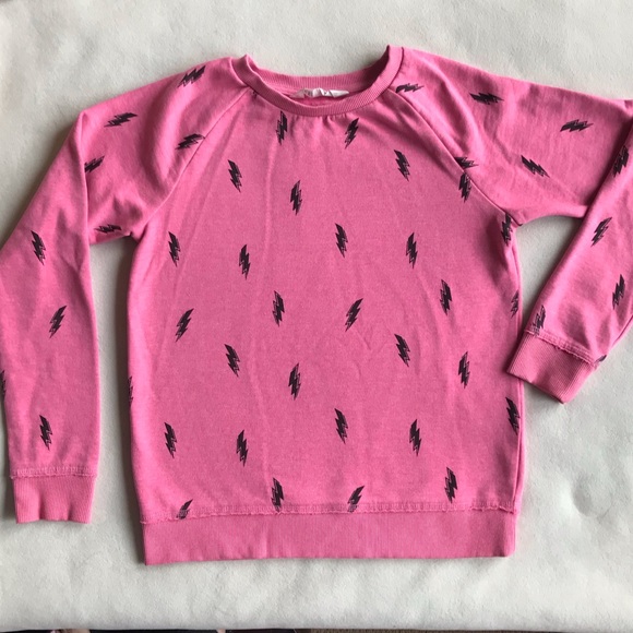 H&M Other - H&M Pink Lightening Bolt Sweatshirt